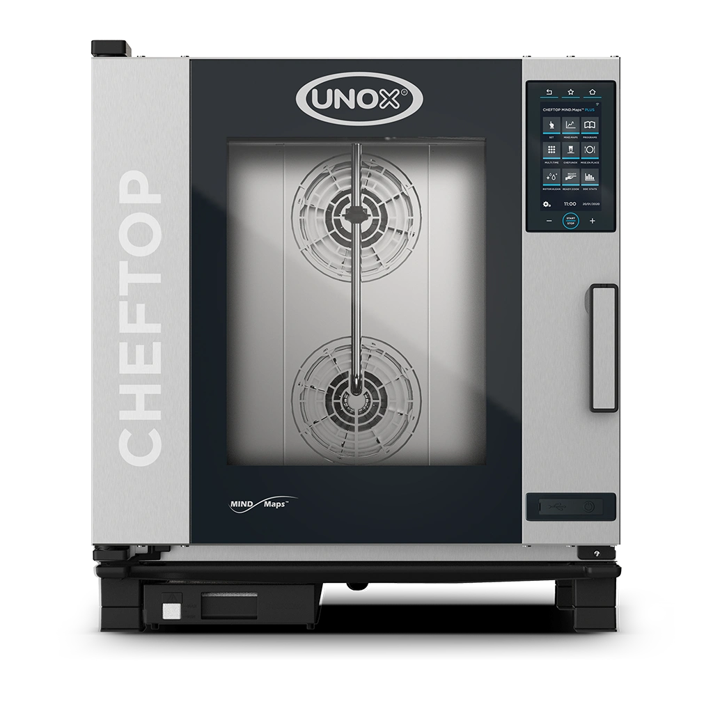 HORNO CHEFTOP A GAS 7 BANDEJAS GN1/1 UNOX