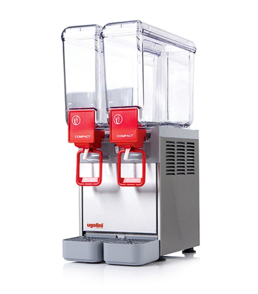 DISPENSADOR DE BEBIDAS ARCTIC COMPACT 8 LITROS 2 TANQUES UL 115V 60HZ UGOLINI