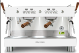 MÁQUINA DE CAFÉ BARISTA T PLUS - 2 GRUPOS BLANCA MADERA ASCASO