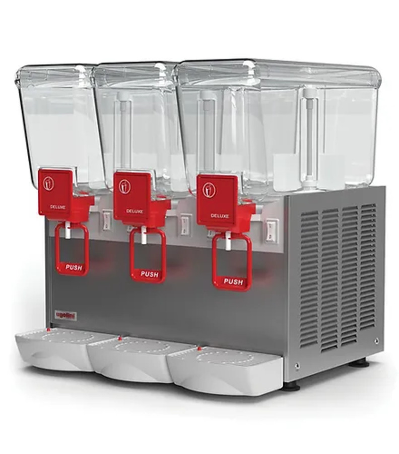 DISPENSADOR DE BEBIDAS ARCTIC DELUXE 20 LITROS - 3 TANQUES UGOLINI