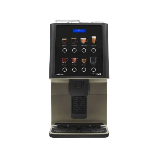 [EAZK013927100100] MAQUINA DE CAFÉ EXPRESSO AUTOMATICA VITRO S1  AZKOYEN + KIT DE AUTONOMIA